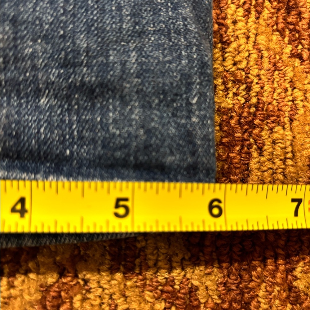 Rag & Bone the Dre Striaght Leg Cuffed Blue Denim Jeans Wmn’s Sz 28 - Picture 13 of 13